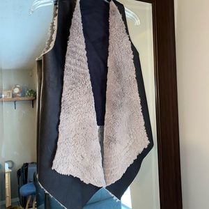 Faux-Fur Lined Vest
